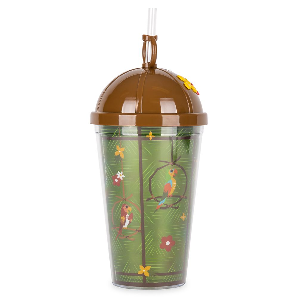 Enchanted Tiki Room Travel Tumbler with Straw