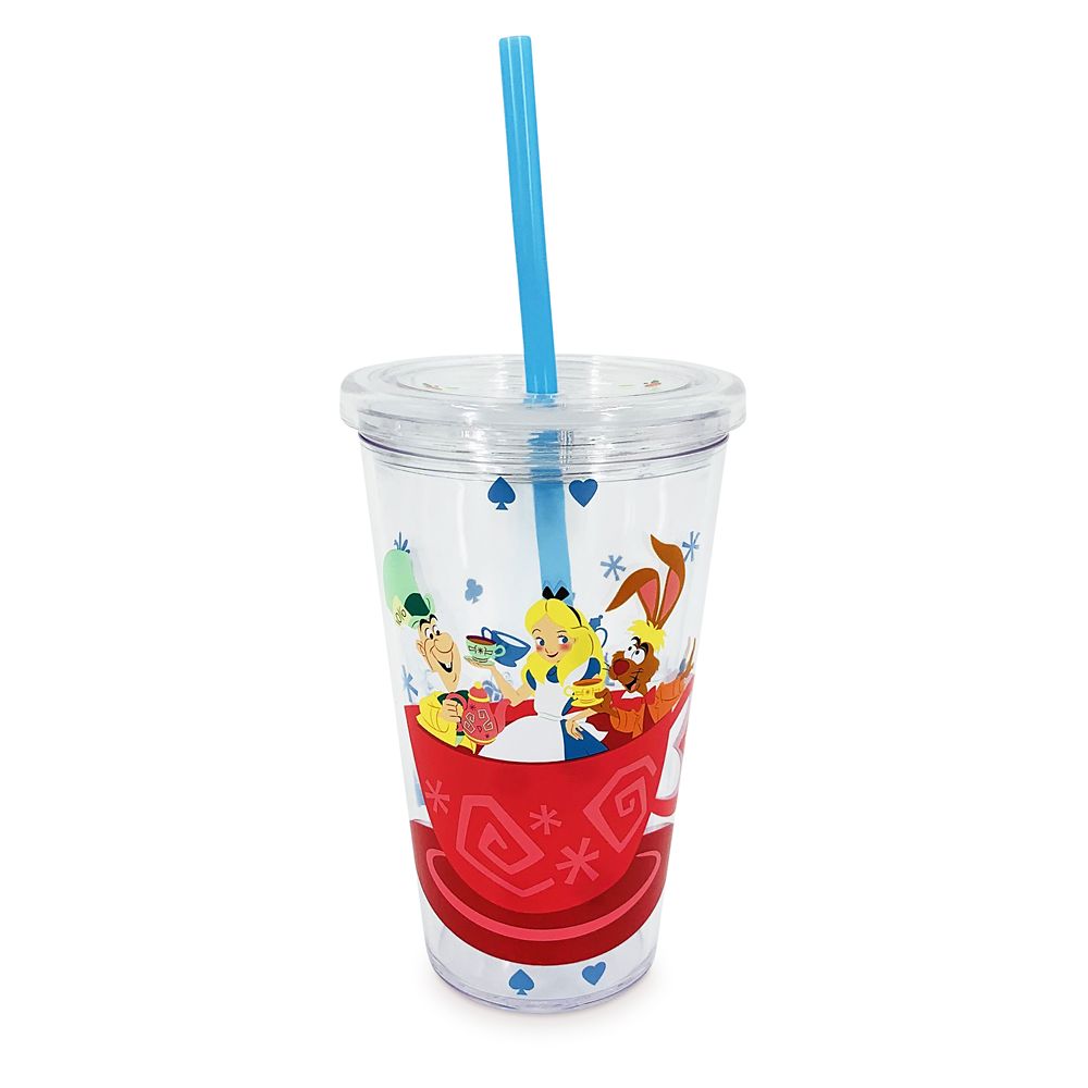 Mad Tea Party Tumbler with Straw is now out for purchase