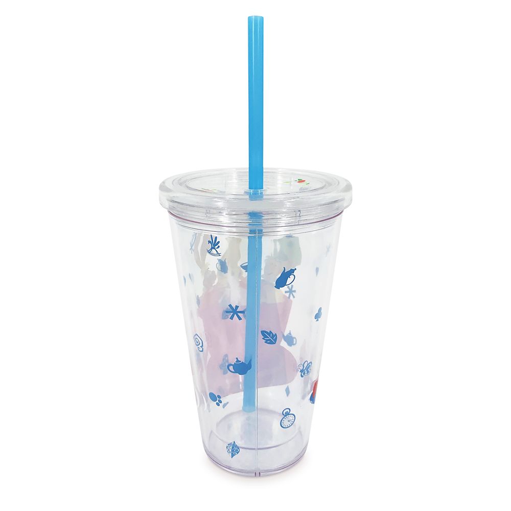 Mad Tea Party Tumbler with Straw