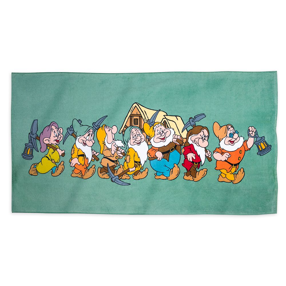 Seven Dwarfs Beach Towel has hit the shelves