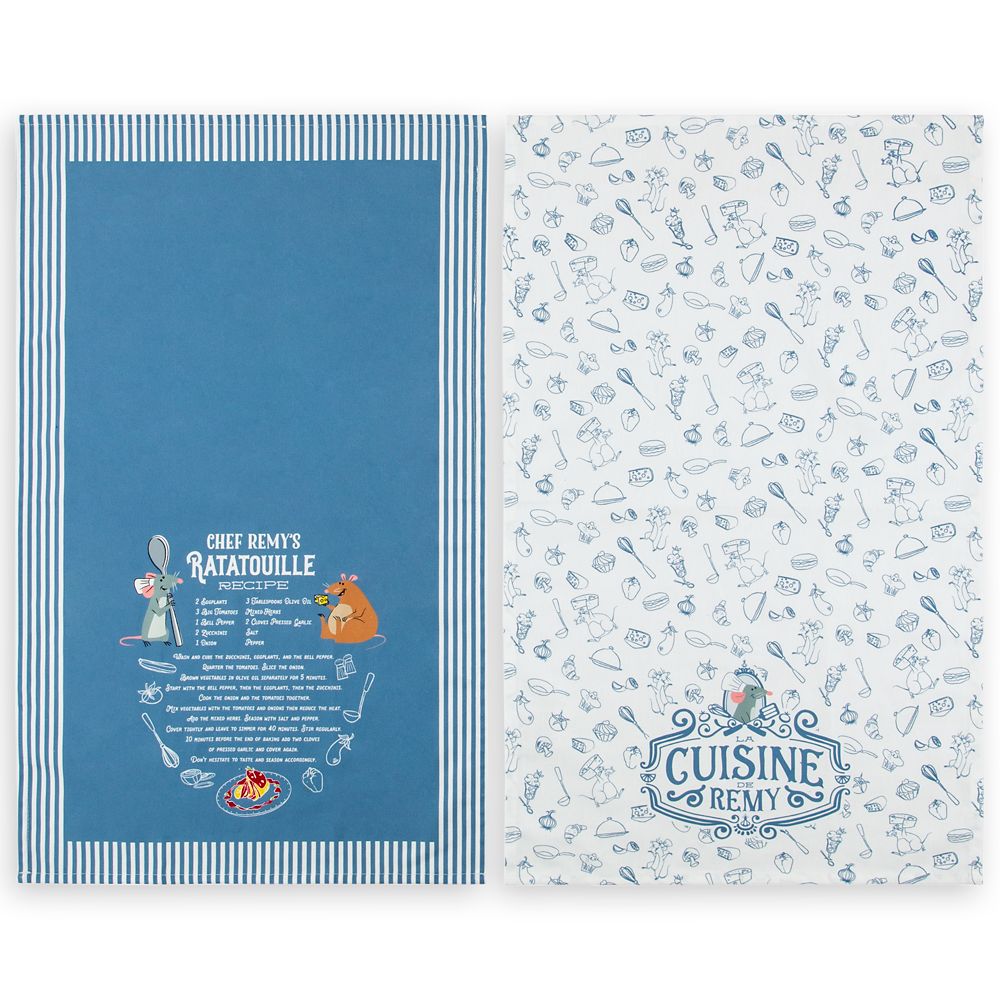 Remy and Emile Kitchen Towel Set – Ratatouille