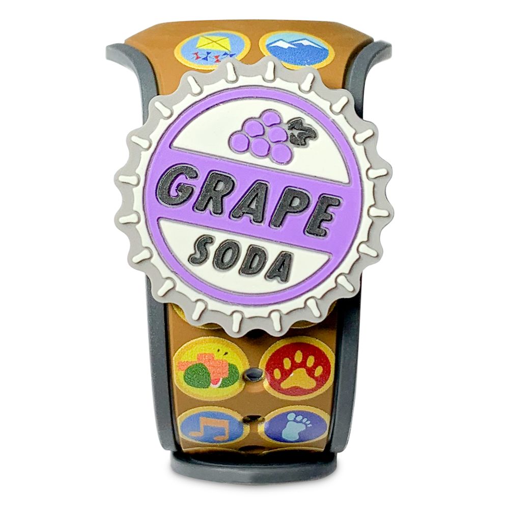 Up Wilderness Explorer Patches MagicBand 2 and Grape Soda Cap MagicBandIt