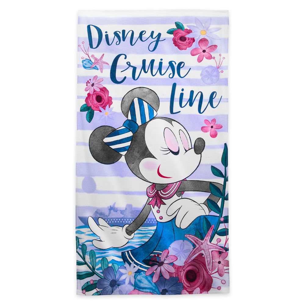 Minnie Mouse Disney Cruise Line Beach Towel | shopDisneyshopDisney LogoSearch IconSearch IconImage Carousel Arrow RightImage Carousel LeftLocation IconSign In IconMinicart IconMinicart Icon (Blank)Caret IconCaret icon thinLeft ArrowRight ArrowCheckbox CheckFilter dropdown arrowCloseZoom CloseClock IconPlus IconMinus IconoffersExclamation IconDisney Account LogoWarning IconMenu IconStepper/Minus/ActiveStepper/Plus/ActiveCalendar IconPlay SoundMute SoundRemove PromoRemove PromoFairy GodmotherMagic WandShare Wish List LinkShare Wish List on FacebookShare Wish List on TwitterZoom CloseArrow DownArrow Upmickey-timeShare Wish List on EmailCalendarAdd to bag plus iconalert-circle@1xPersonalization ErrorTwitter IconPinterest IconFacebook IconInstagram IconMy Account Edit IconMy Account Email IconMy Account Mickey IconshopDisney LogoiconHeartClose Toggle NavigationUser IconCaret IconStores and events imageErrorA filled heart image to represent removing a product from the wishlistAn empty heart iconCalendar IconProduct DetailsProduct DetailsShipping & DeliveryShipping & DeliveryReviewsReviews