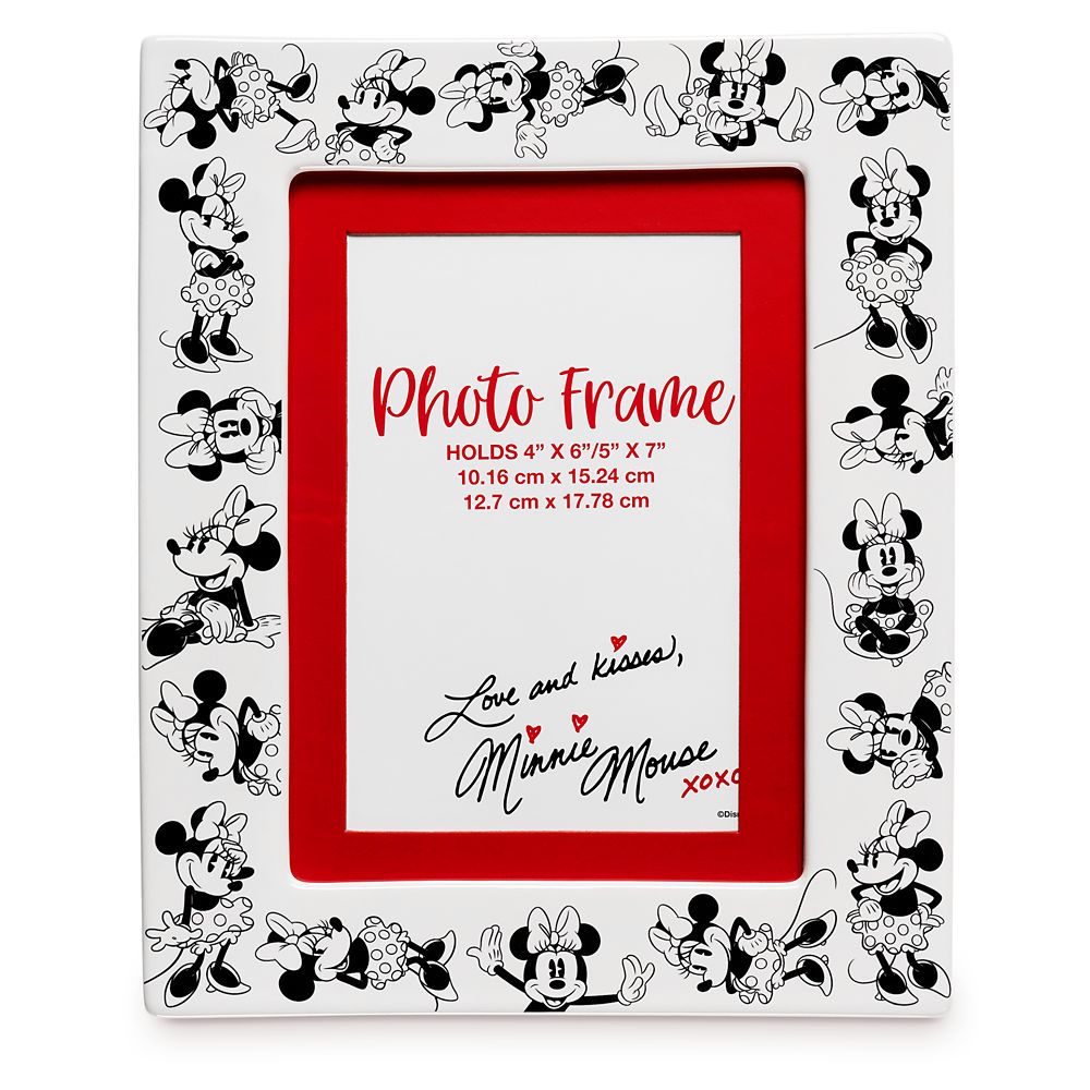 Minnie Mouse Ceramic Photo Frame – 4'' x 6'' / 5'' x 7''