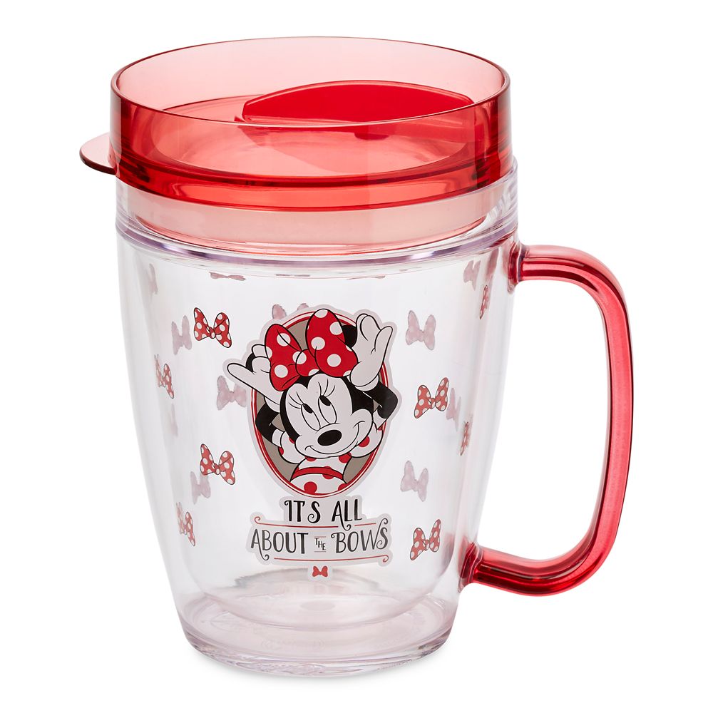 Minnie Mouse Bow Tumbler with Lid