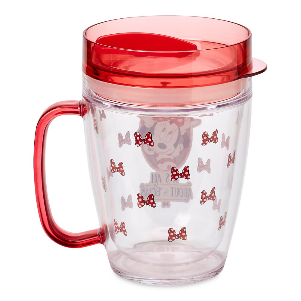 Minnie Mouse Bow Tumbler with Lid