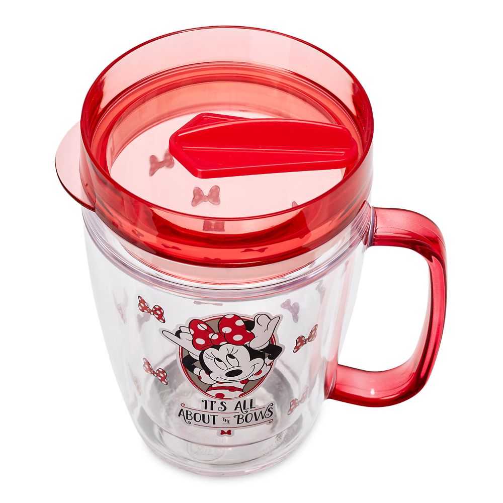 Minnie Mouse Bow Tumbler with Lid
