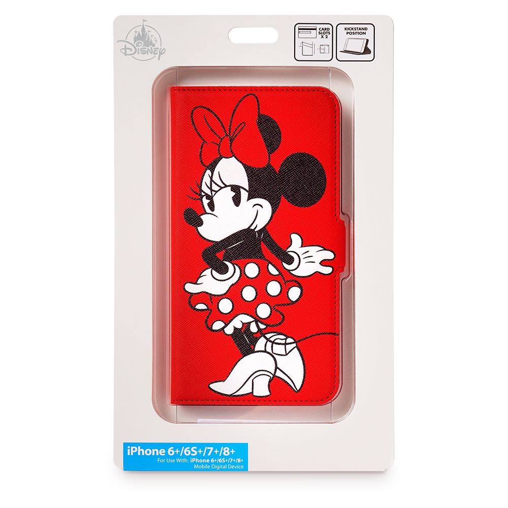 Minnie Mouse iPhone 6+/7+/8+ Folio Case