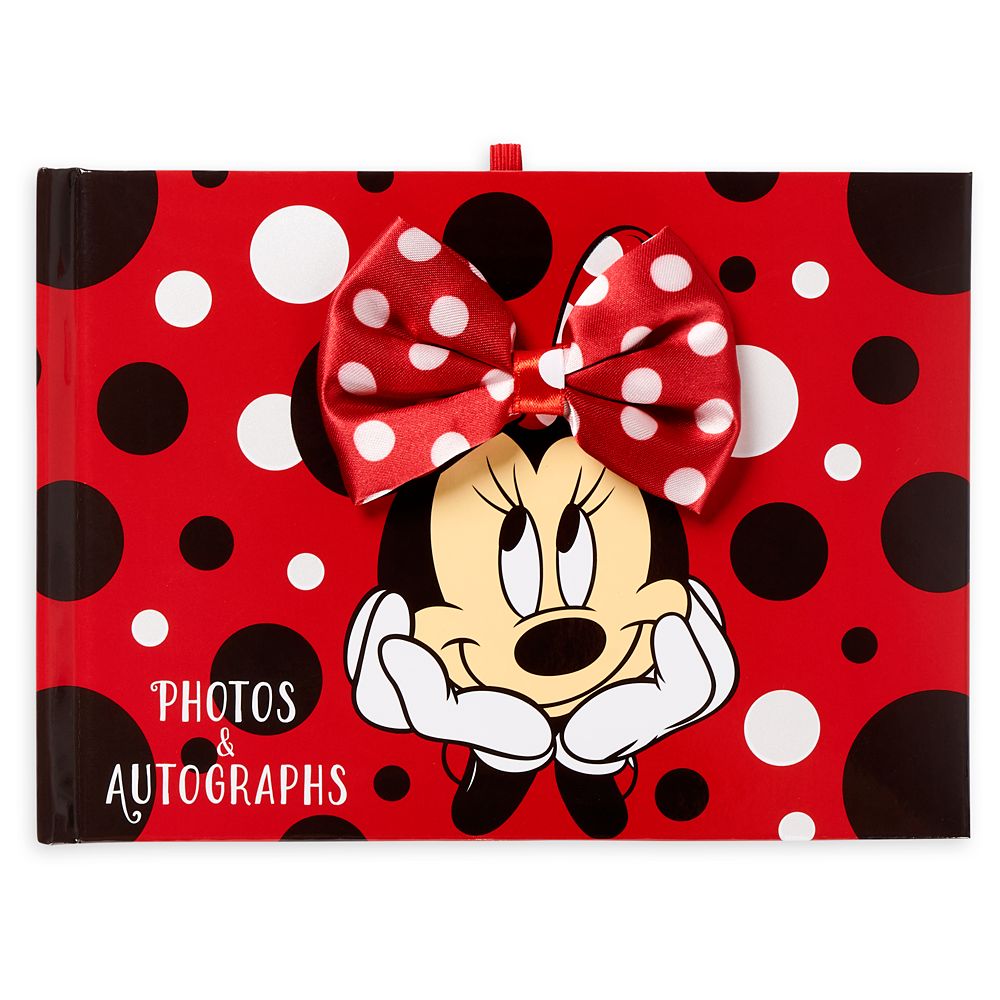 Minnie Mouse Autograph Book Photo Album