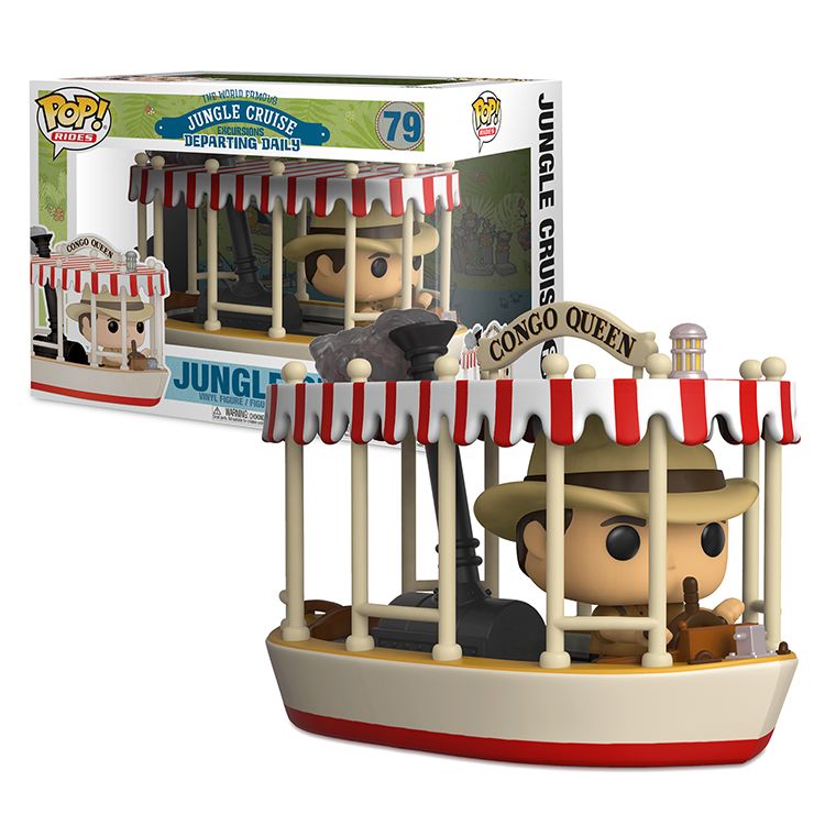 Jungle Cruise Congo Queen Boat POP! Rides Vinyl Figure by Funko