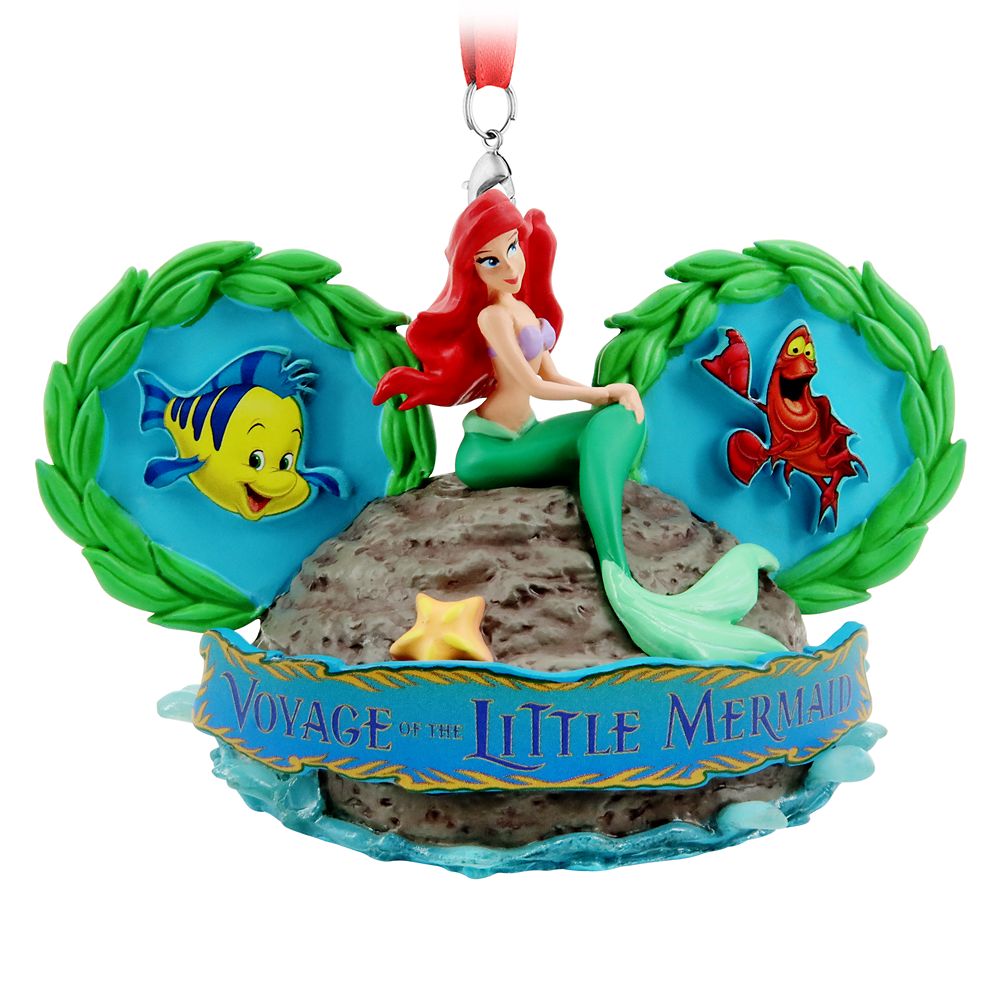 Voyage of The Little Mermaid Ear Hat Ornament – Disney's Hollywood Studios