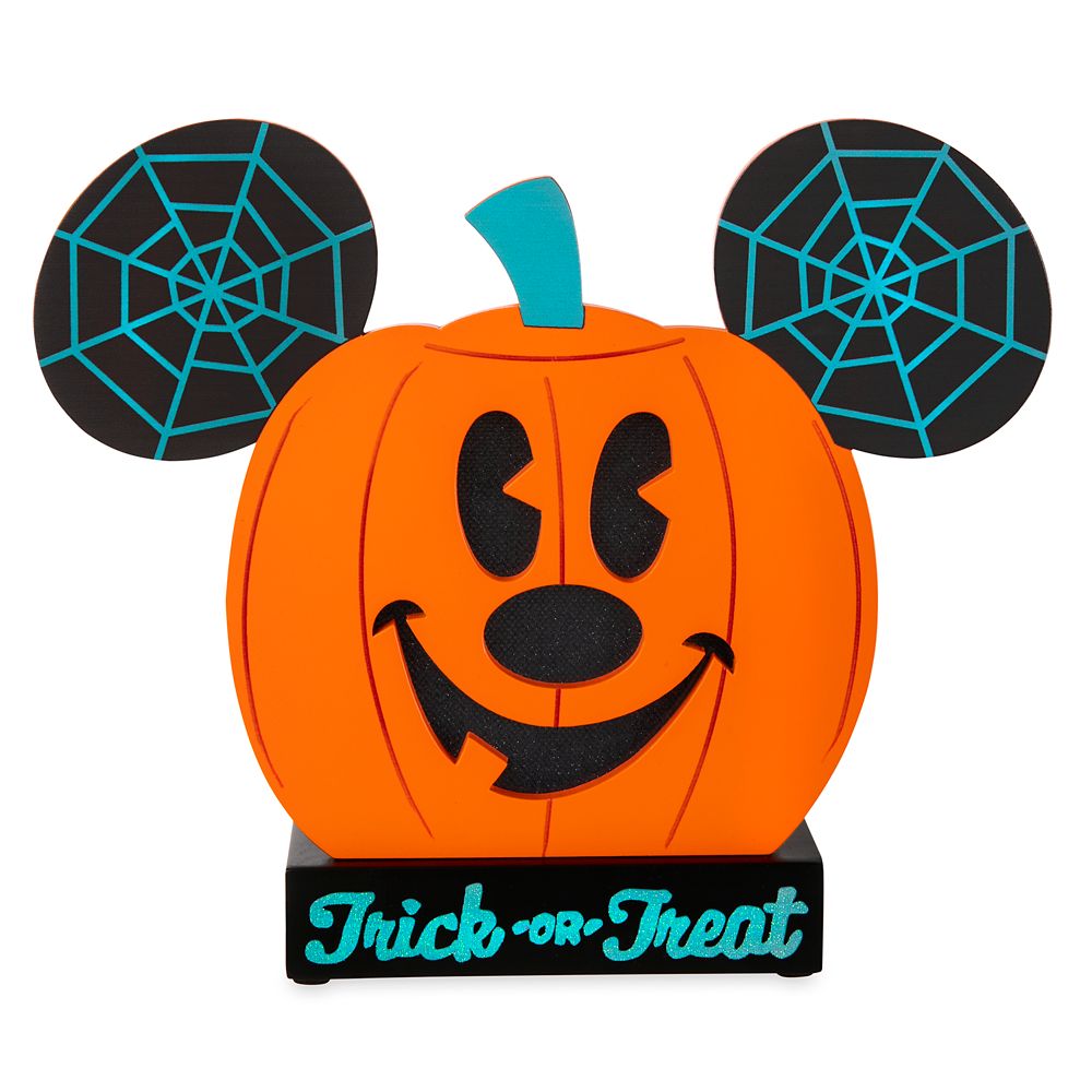 Mickey Mouse Light-Up Jack-o'-Lantern Figure