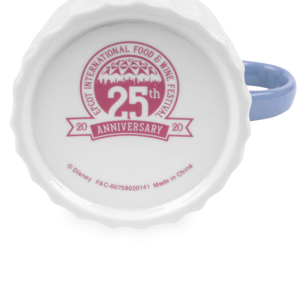Minnie Mouse Chef's Hat Mug – Epcot International Food & Wine Festival 25th Anniversary