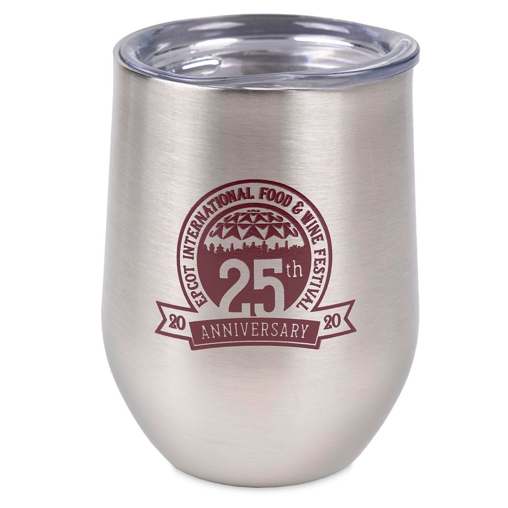 Epcot International Food & Wine Festival 25th Anniversary Travel Cup