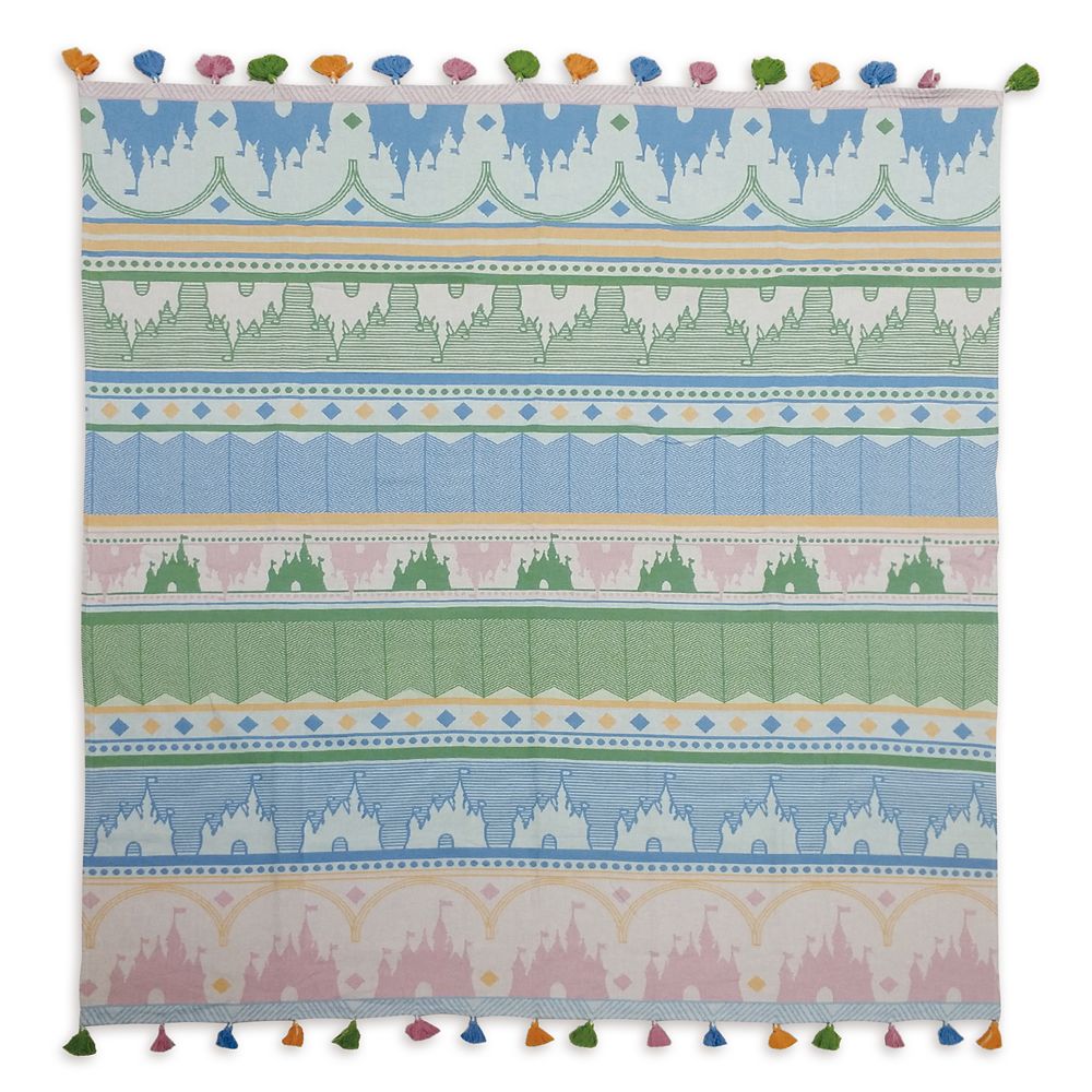 Fantasyland Castle Knit Throw Blanket