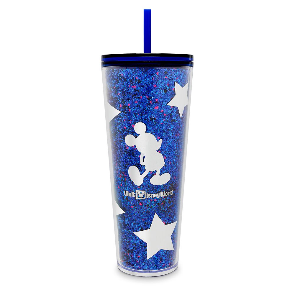 Mickey Mouse Tumbler with Straw by Starbucks – Walt Disney World – Wishes Come True Blue