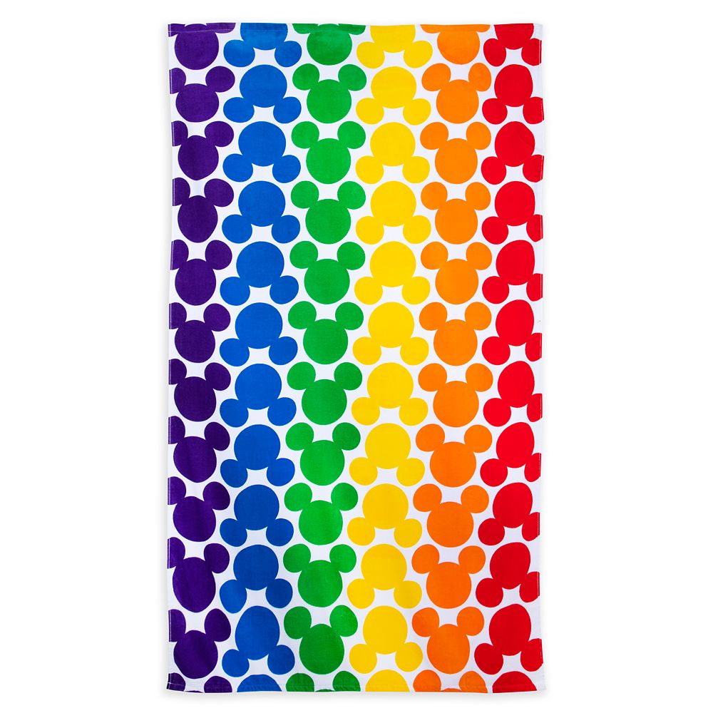 Rainbow Disney Collection Mickey Mouse Beach Towel