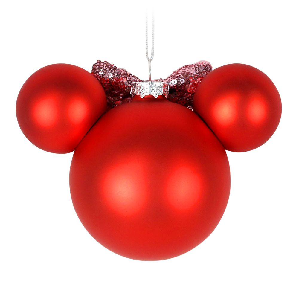Minnie Mouse Icon Ball Ornament – Naughty