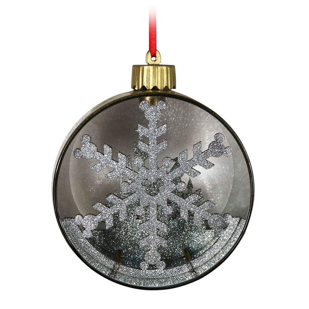 Fantasyland Castle Light-Up Glass Ball Ornament