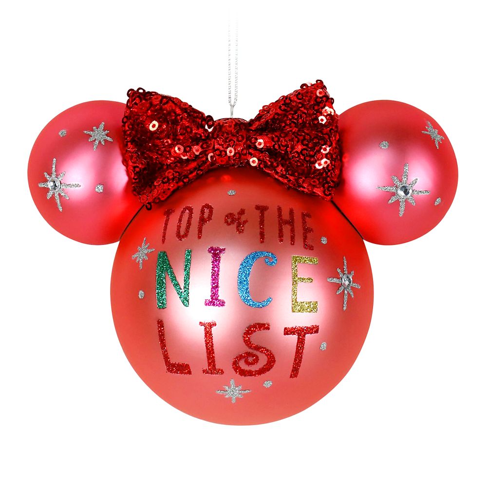 Minnie Mouse Icon Ball Ornament – Nice is now available