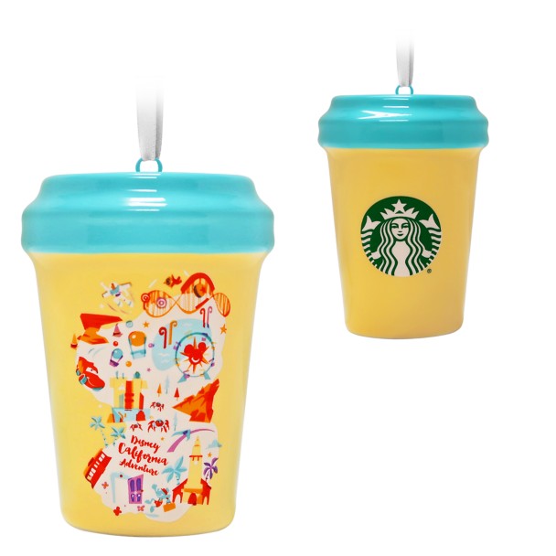 Disney California Adventure Starbucks Cup Ornament