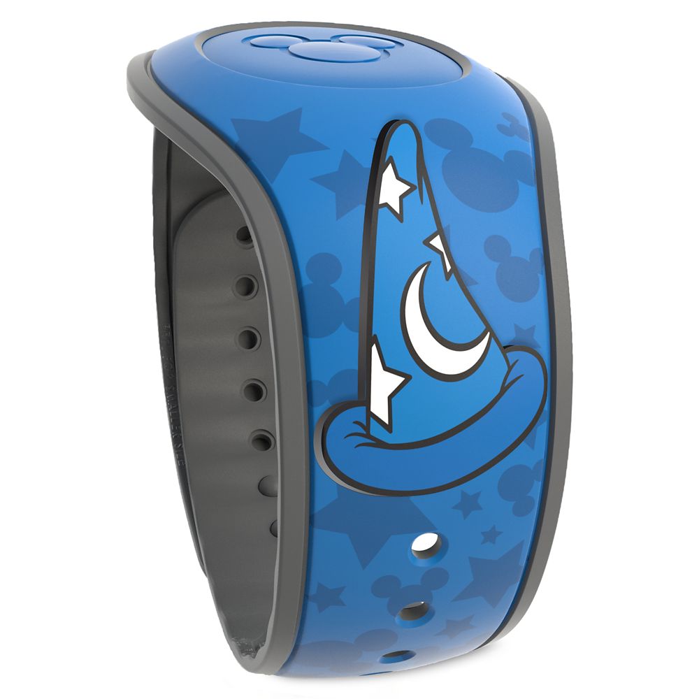 Mickey Mouse MagicBand2 and Sorcerer Hat MagicBandIt – Fantasia – Wishes Come True Blue – Limited Release