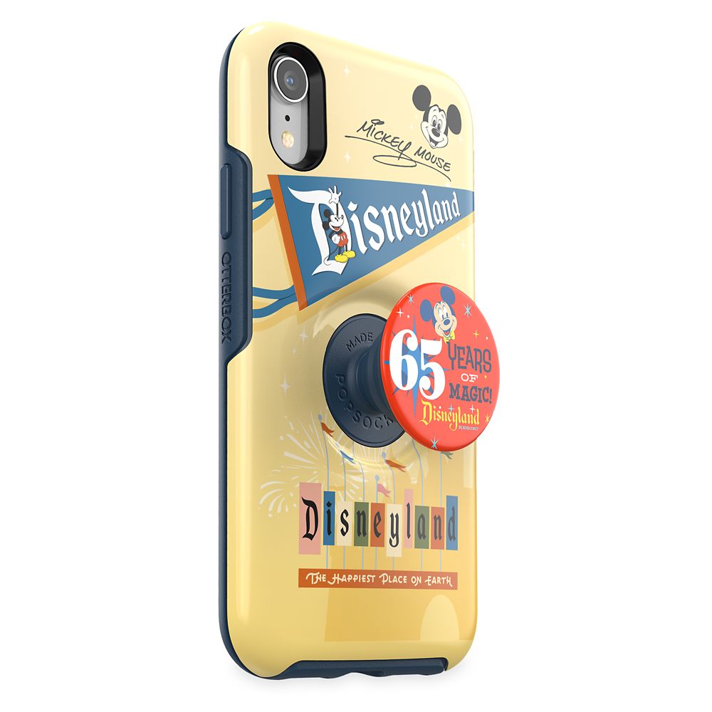 Disneyland 65th Anniversary iPhone XR Case with PopSocket by OtterBox