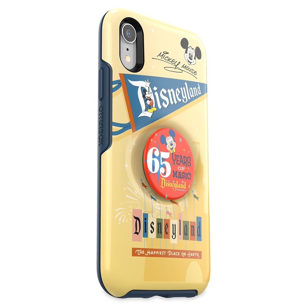 Disneyland 65th Anniversary iPhone XR Case with PopSocket by OtterBox