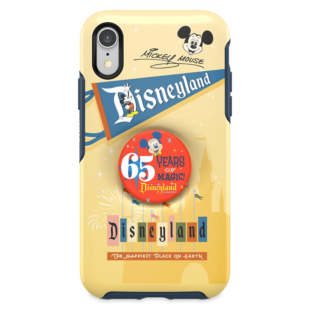 Disneyland 65th Anniversary iPhone XR Case with PopSocket by OtterBox