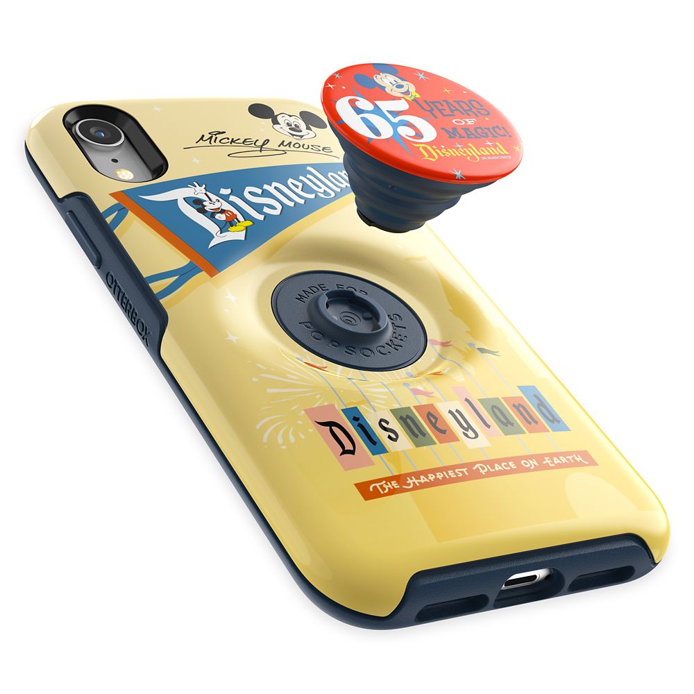 Disneyland 65th Anniversary iPhone XR Case with PopSocket by OtterBox