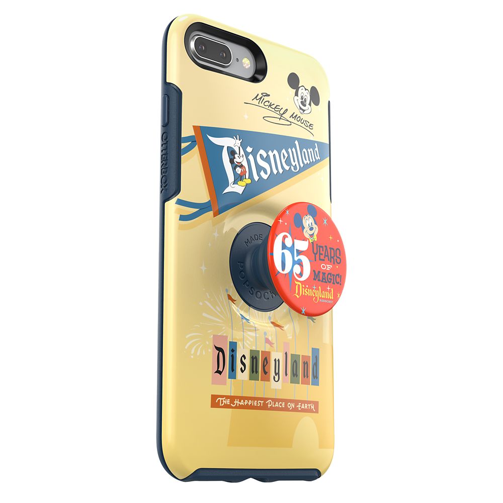 Disneyland 65th Anniversary iPhone 8 Plus/7 Plus Case with PopSocket by OtterBox