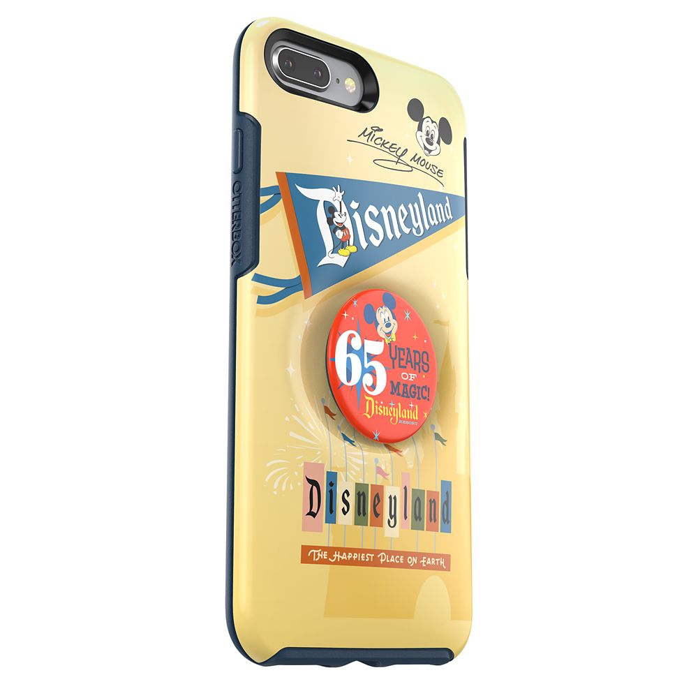 Disneyland 65th Anniversary iPhone 8 Plus/7 Plus Case with PopSocket by OtterBox