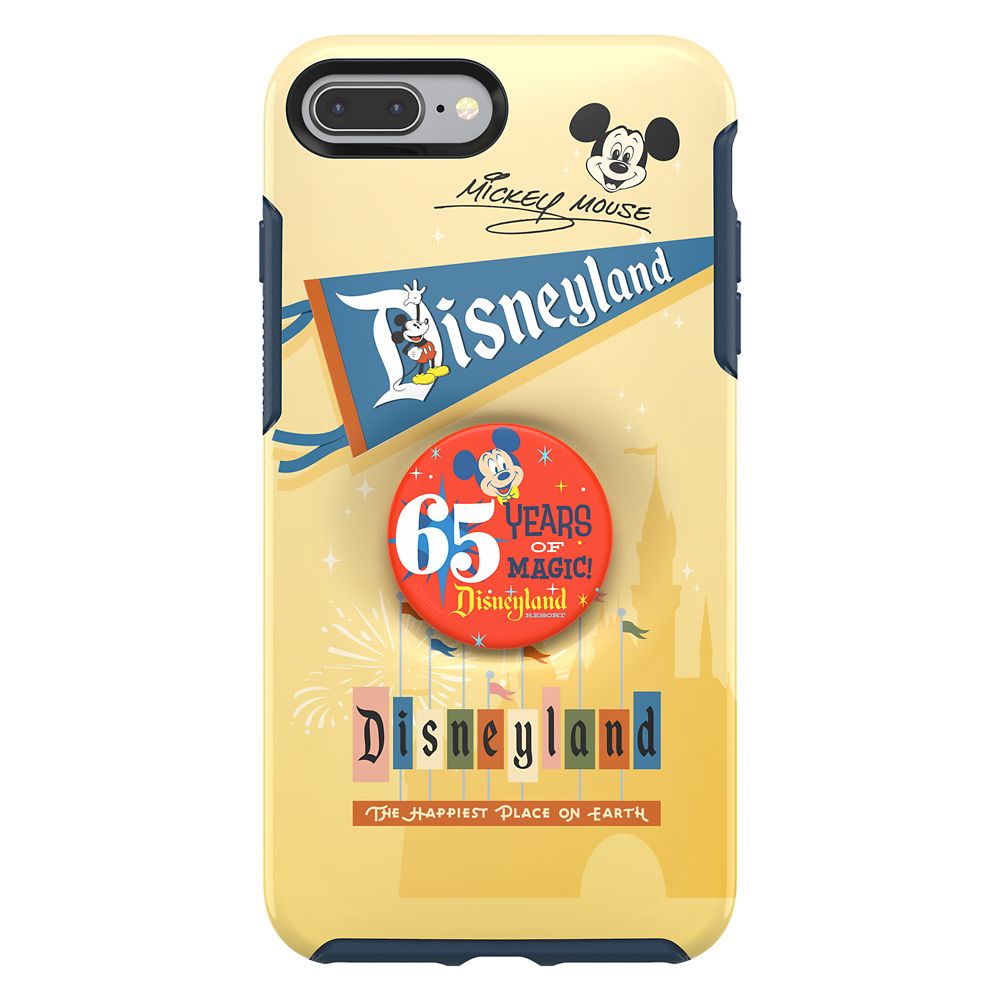 Disneyland 65th Anniversary iPhone 8 Plus/7 Plus Case with PopSocket by OtterBox