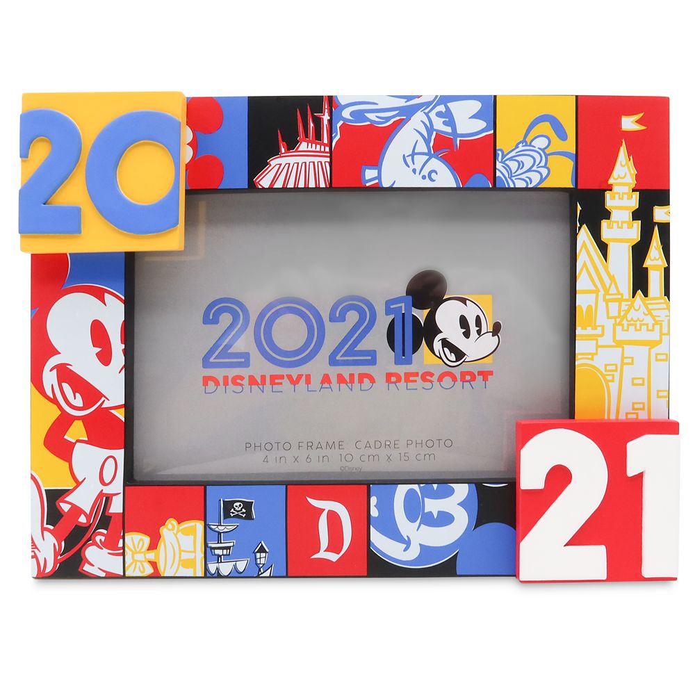 Mickey Mouse and Friends Photo Frame – 4” x 6” – Disneyland 2021 is now out for purchase