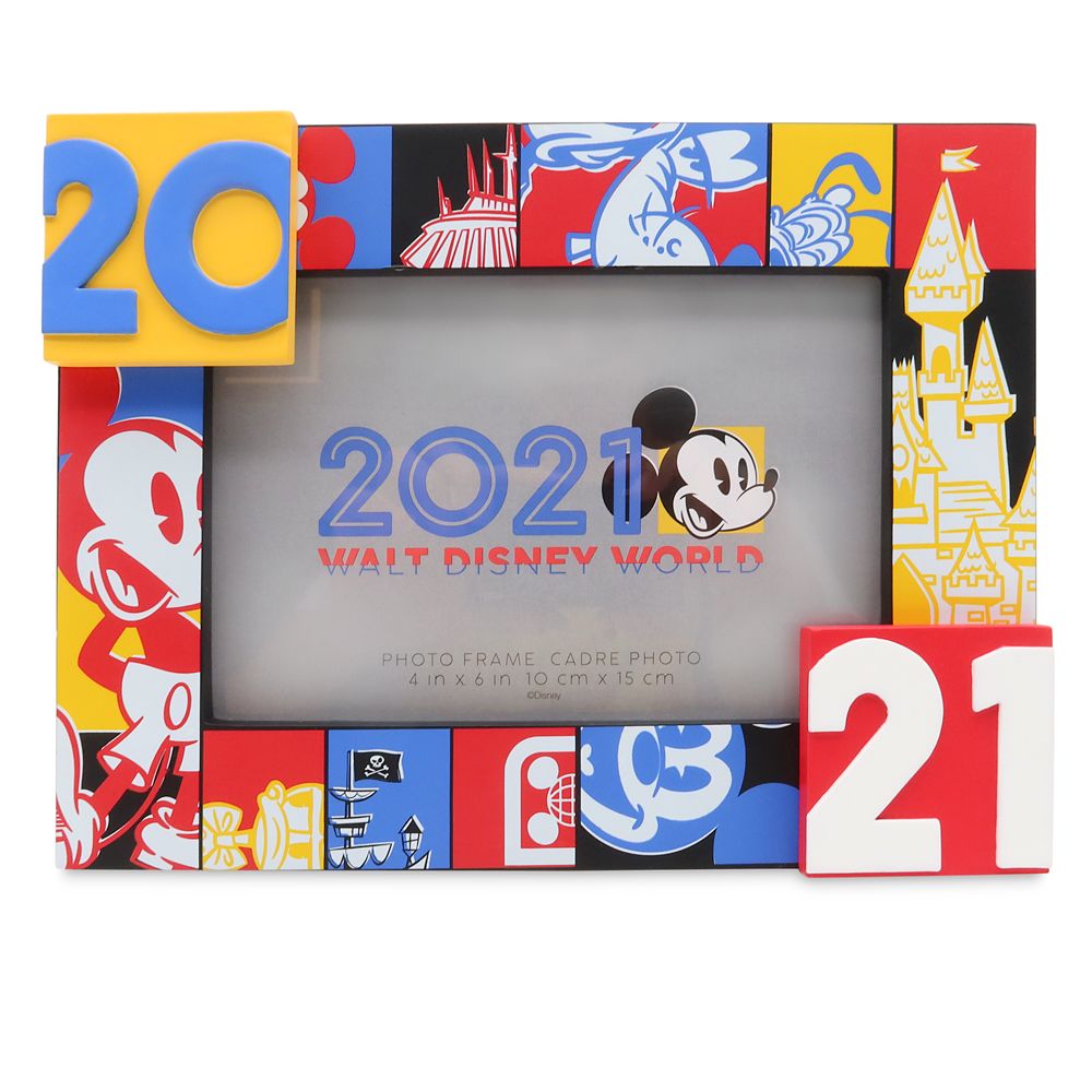 Mickey Mouse and Friends Photo Frame – 4'' x 6'' – Walt Disney World 2021