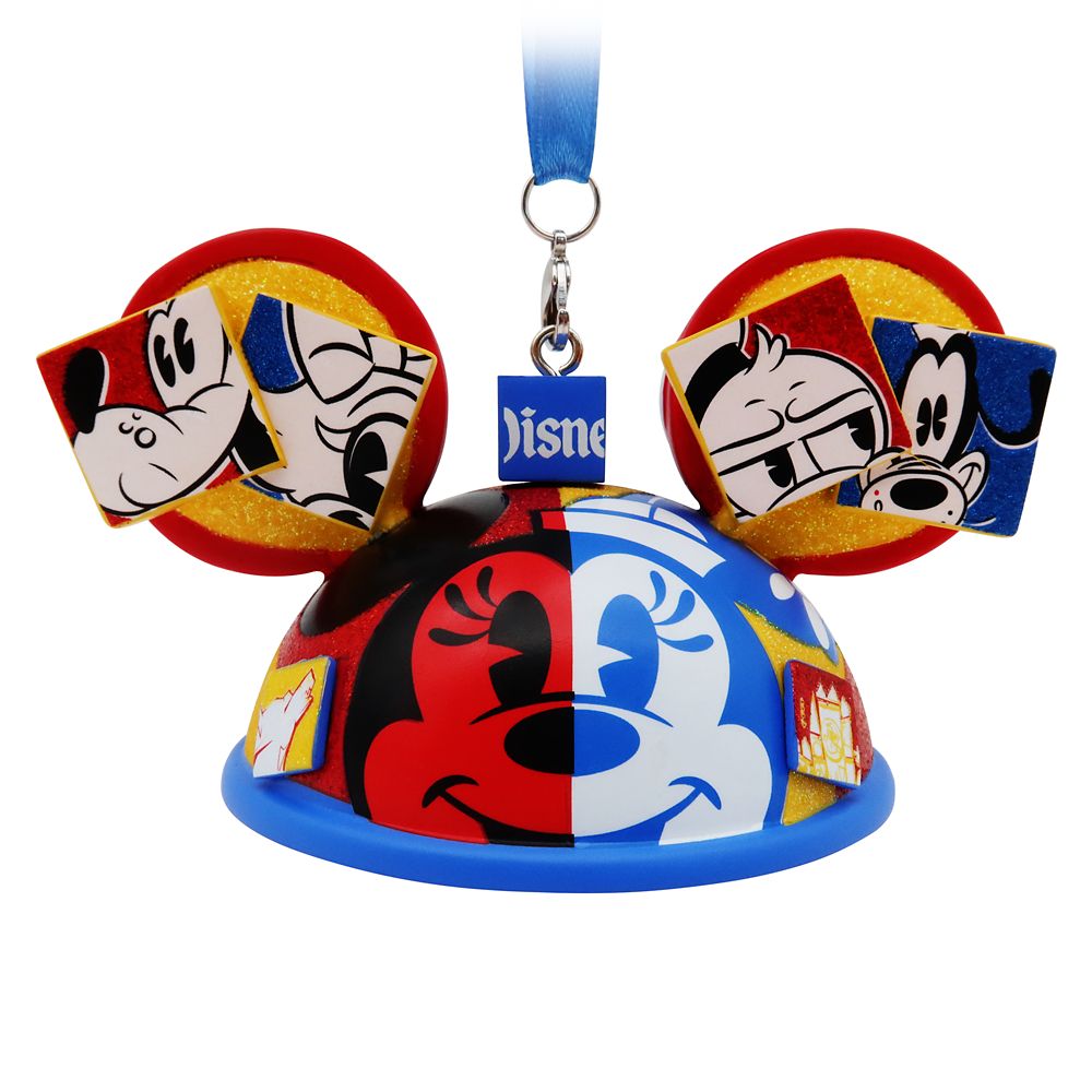 Mickey Mouse and Friends Ear Hat Ornament – Disneyland 2021