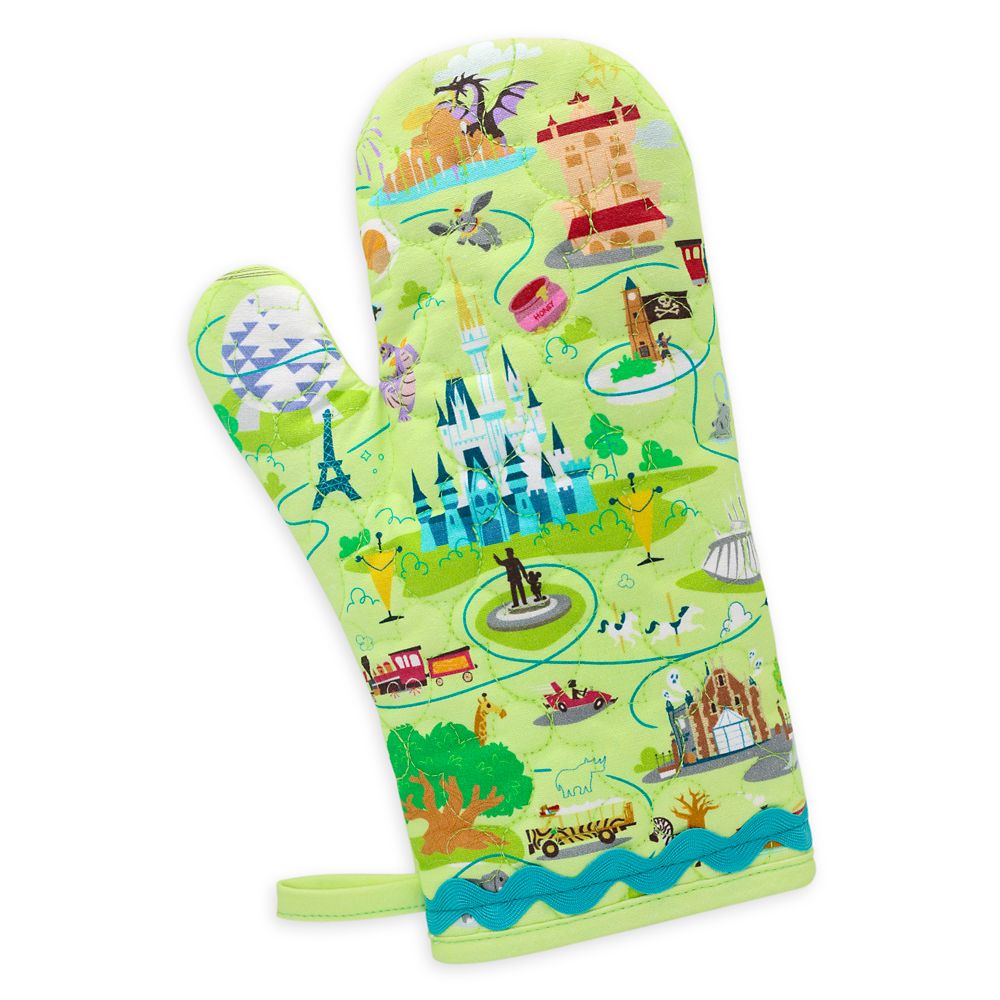 Walt Disney World Map Oven Mitt