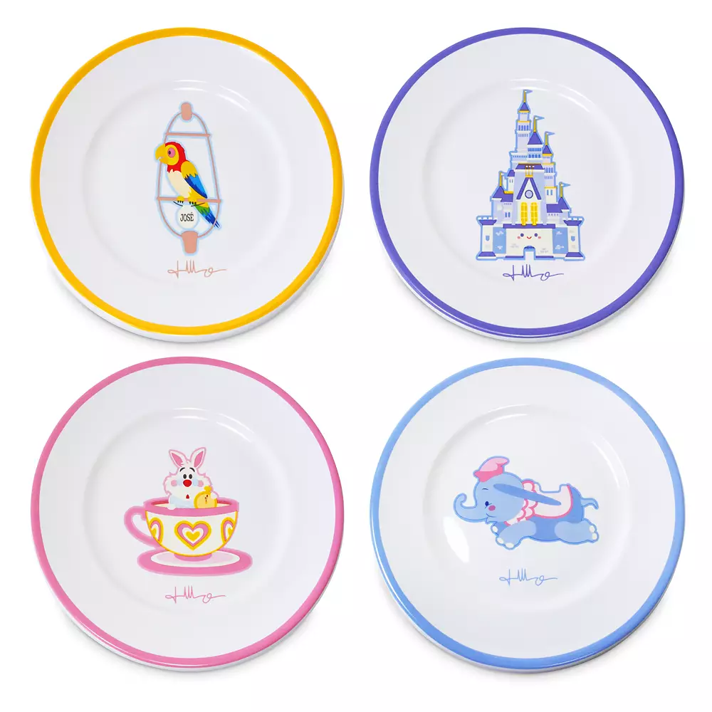 Disney Parks Plate Set by Jerrod Maruyama