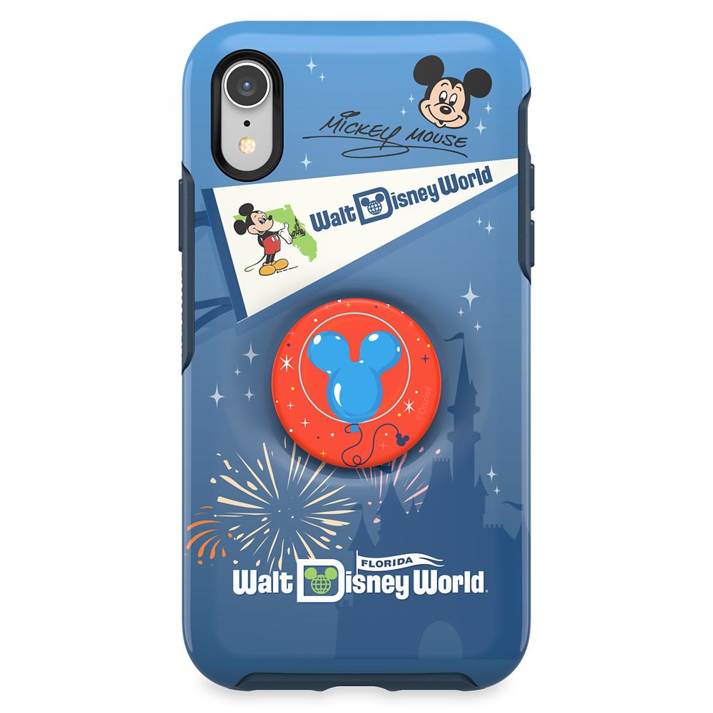 Mickey Mouse iPhone XR/11 Case by Otterbox with PopSockets PopGrip – Walt Disney World