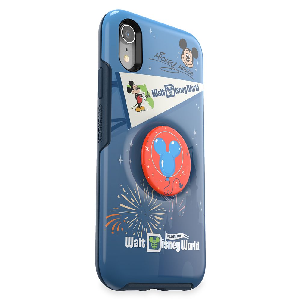 Mickey Mouse iPhone XR/11 Case by Otterbox with PopSockets PopGrip – Walt Disney World