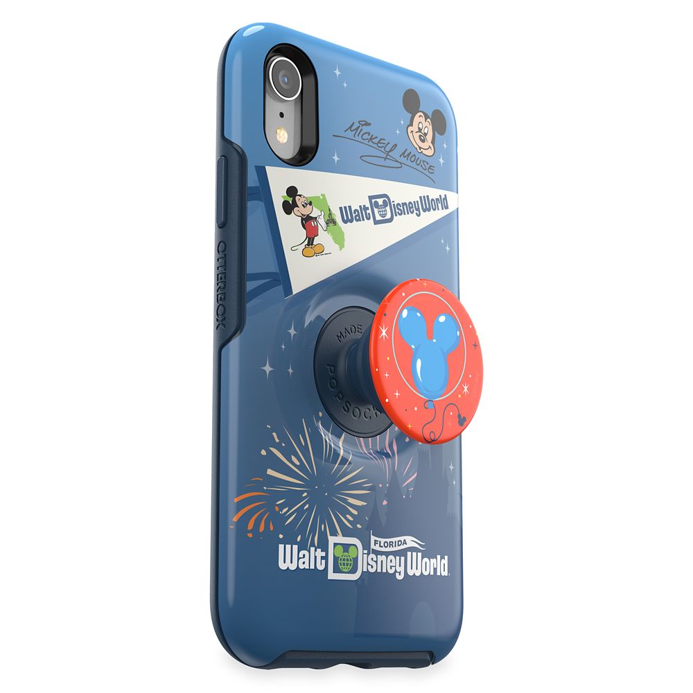 Mickey Mouse iPhone XR/11 Case by Otterbox with PopSockets PopGrip – Walt Disney World