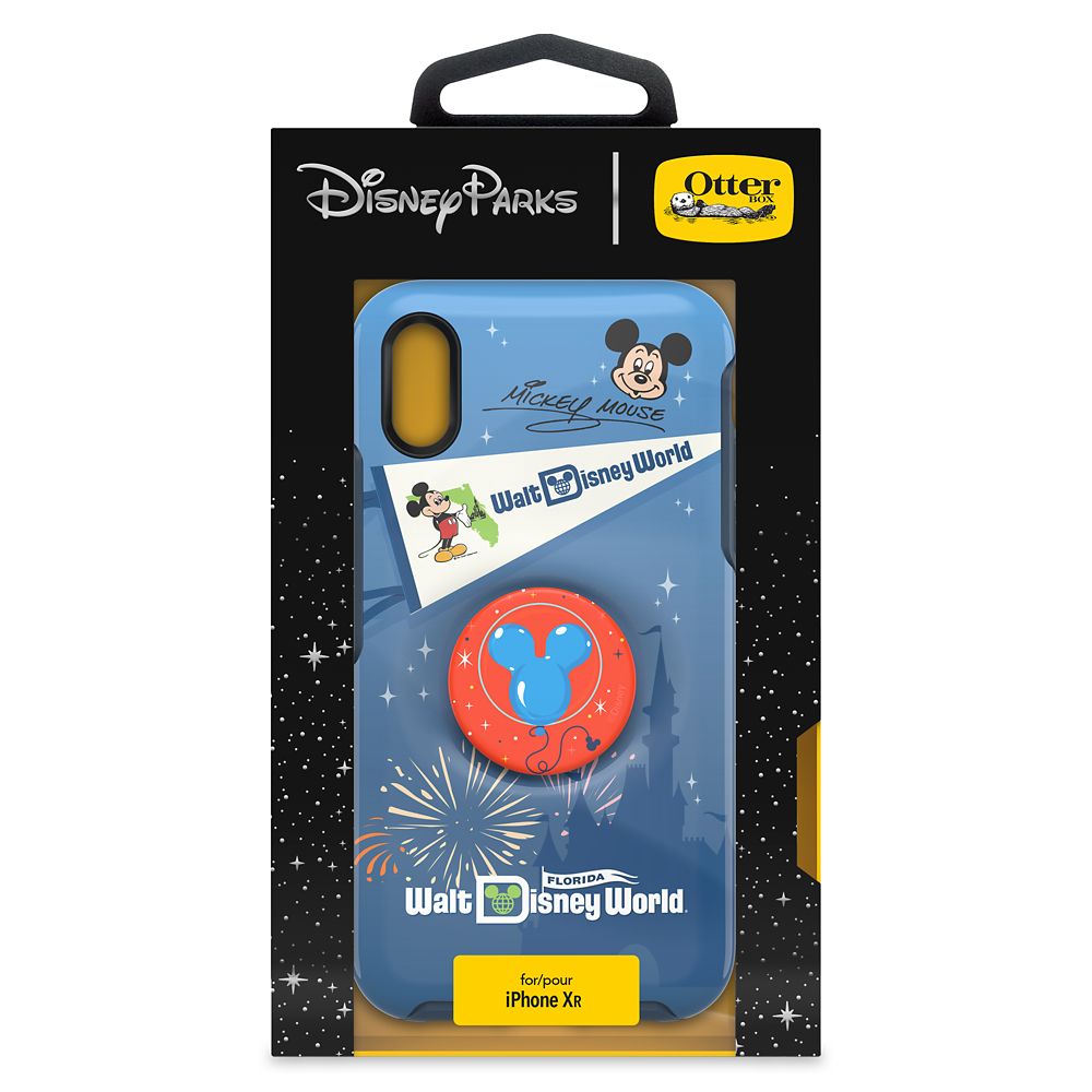 Mickey Mouse iPhone XR/11 Case by Otterbox with PopSockets PopGrip – Walt Disney World