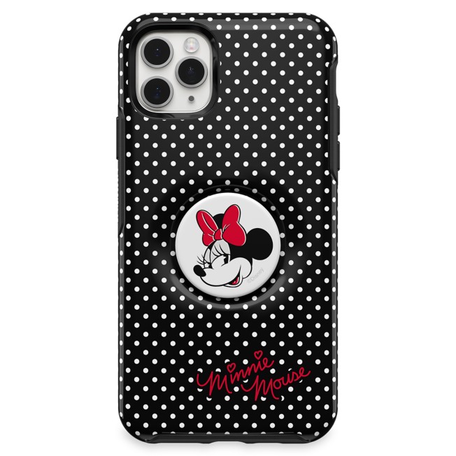 Minnie Mouse Iphone 11 Pro Max Case By Otterbox With Popsockets Popgrip Shopdisney