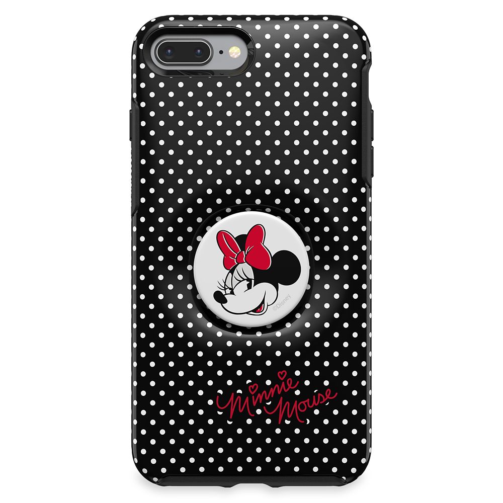 Minnie Mouse iPhone 8+/7+ Case by Otterbox with PopSockets PopGrip