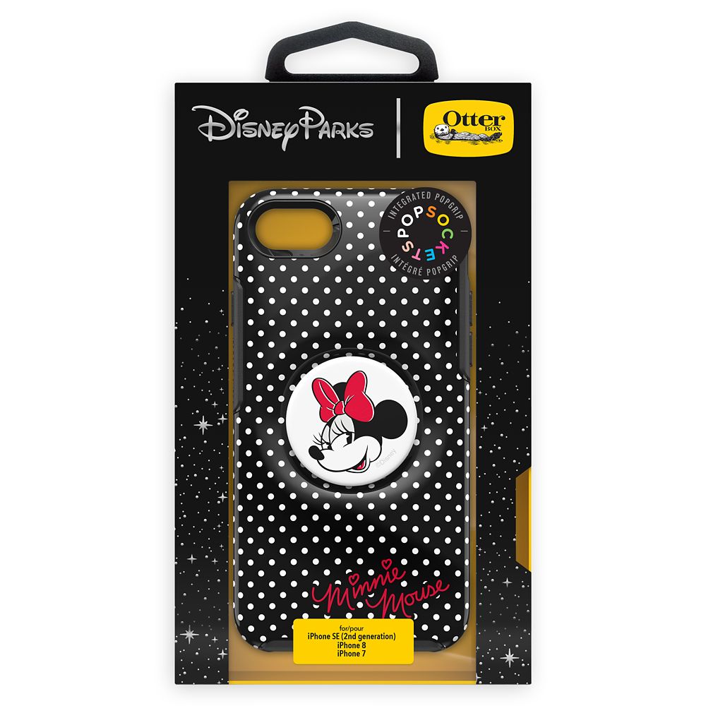 Minnie Mouse iPhone SE/8/7 Case by Otterbox with PopSockets PopGrip