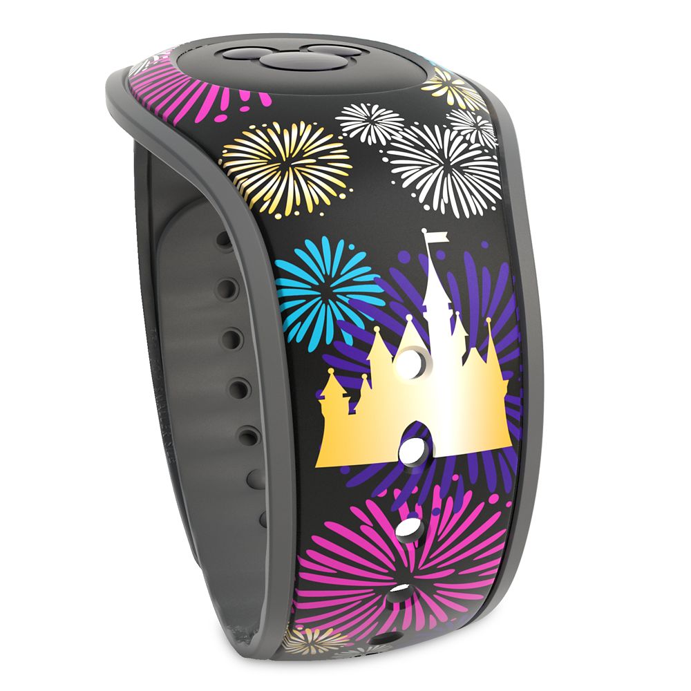 Minnie Mouse: The Main Attraction MagicBand 2 – Nighttime Fireworks & Castle Finale – Limited Release