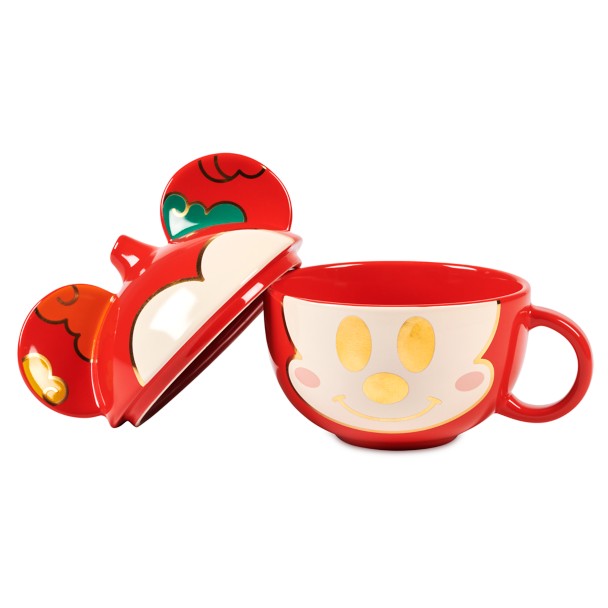 Mickey Mouse Figural Mug with Lid – Lunar New Year 2021