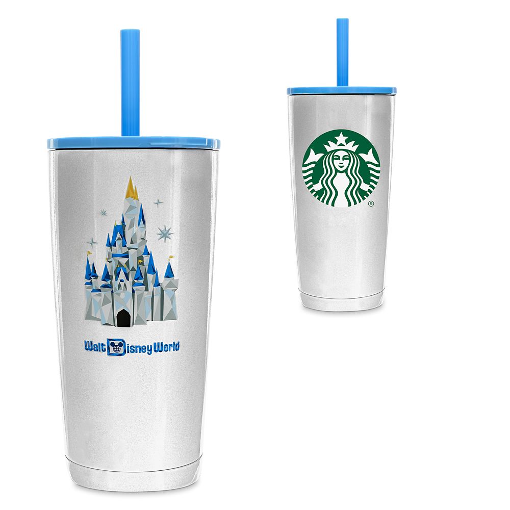 Disneyland Stainless Steel Starbucks® Tumbler with Straw | shopDisney