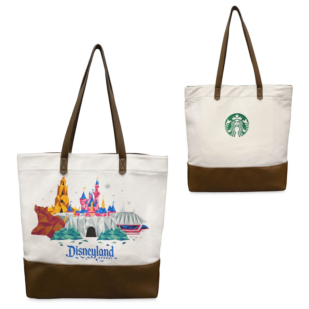 Disneyland Starbucks Canvas Tote