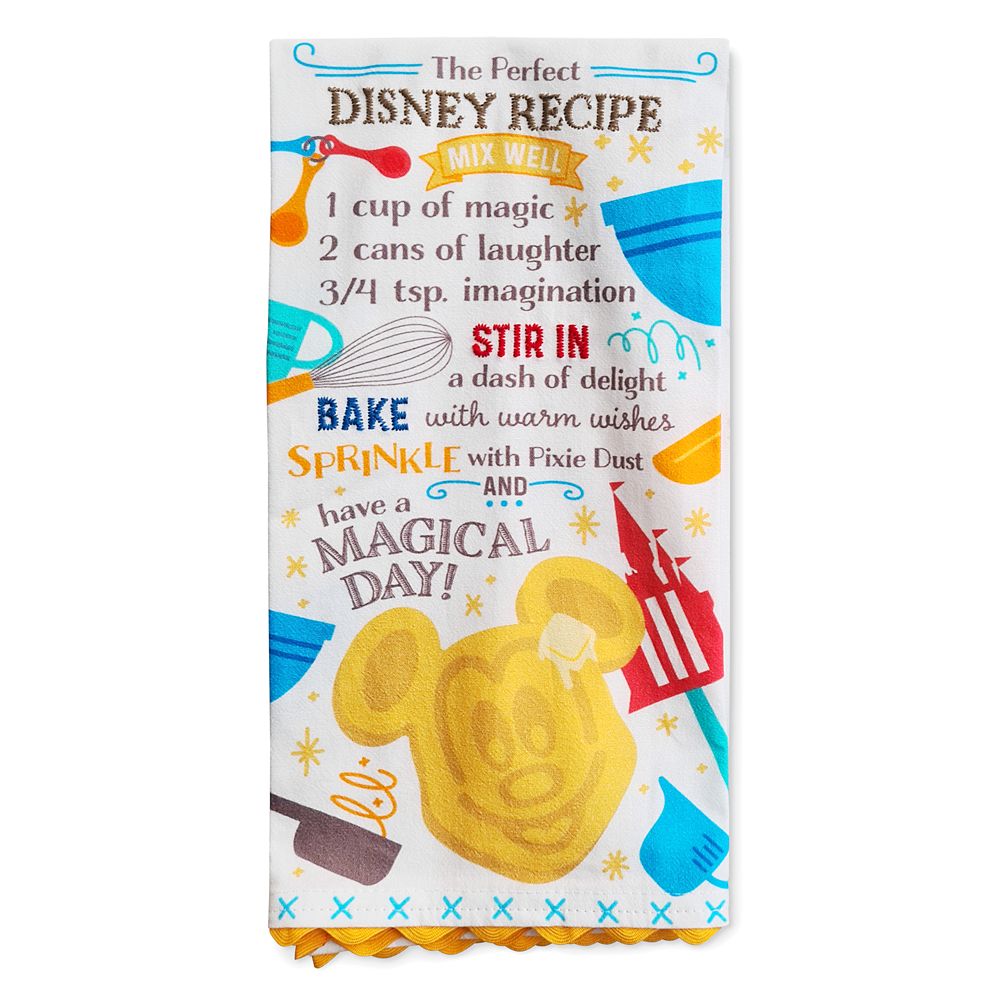 Mickey Mouse Waffle Kitchen Towel now available online